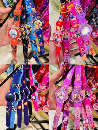 Relogio criancas 5 pecas kit