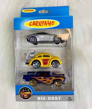 Carrinho de metal 3+