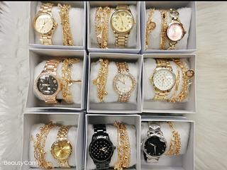 Kit de relógio feminino