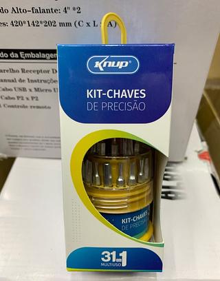 Kit de chaves 31 em 1
