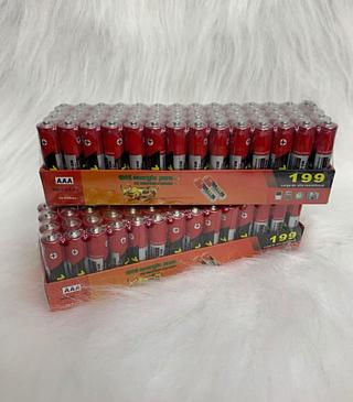 cx de pilha AAA palito