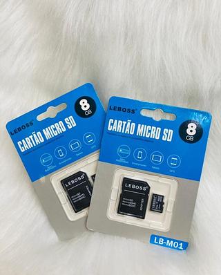 Cartão micro SD 8gb