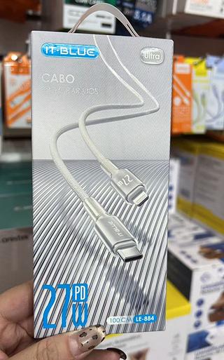 Cabo type-C para ios 27w