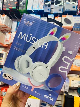 Fone Bluetooth de coelho