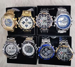 RElogio digital metal prova agua